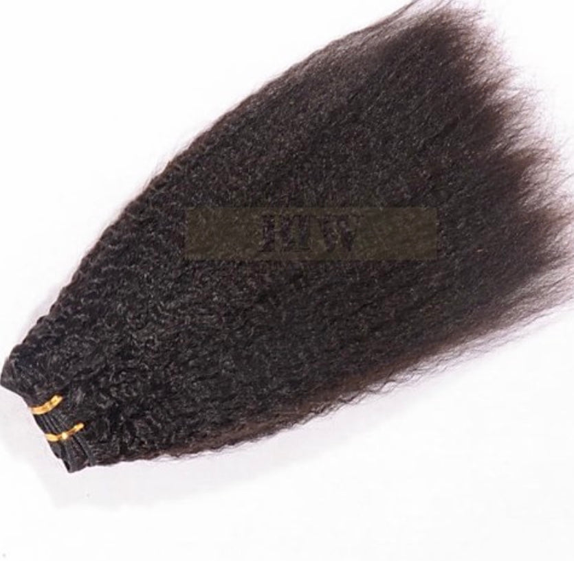 KINKY STRAIGHT-RAW HAIR
