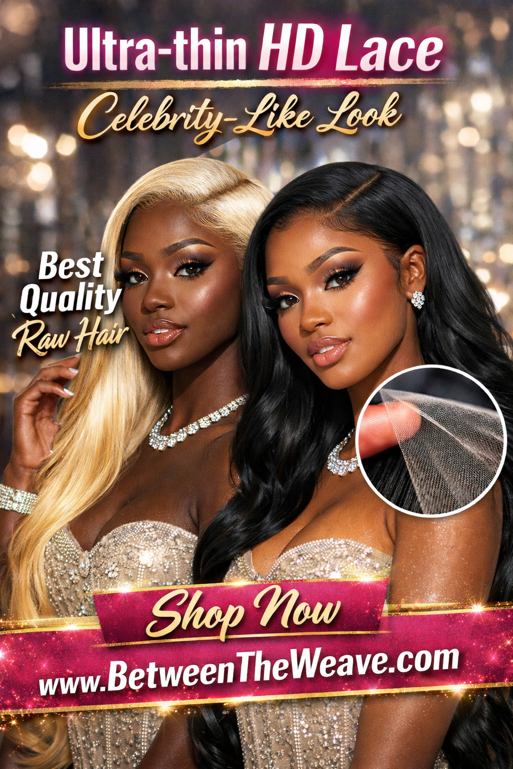 Celebrity HD Lace Raw Wig