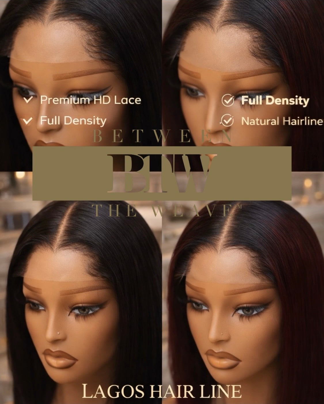 Lagos Hair Line 12in Bob Wig