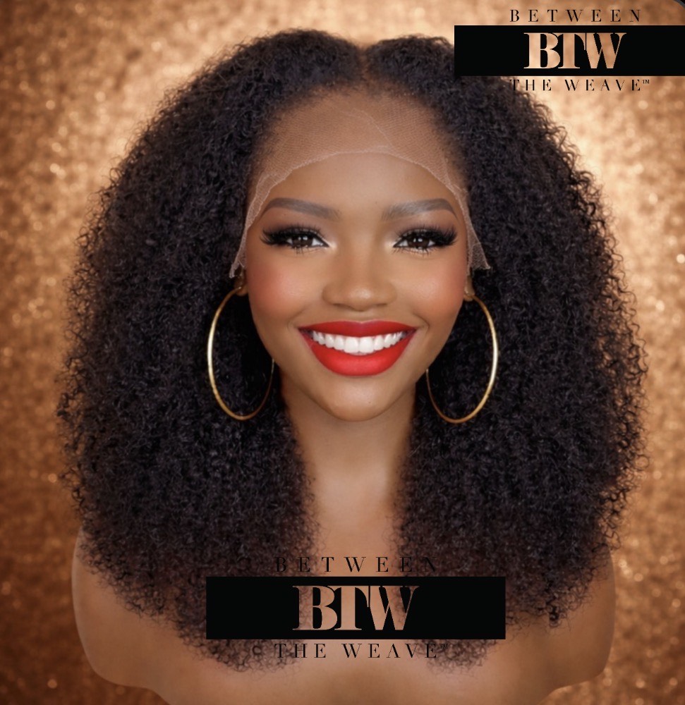 4C Hair Line 13x6 Kinky Curly- HD LACE WIG