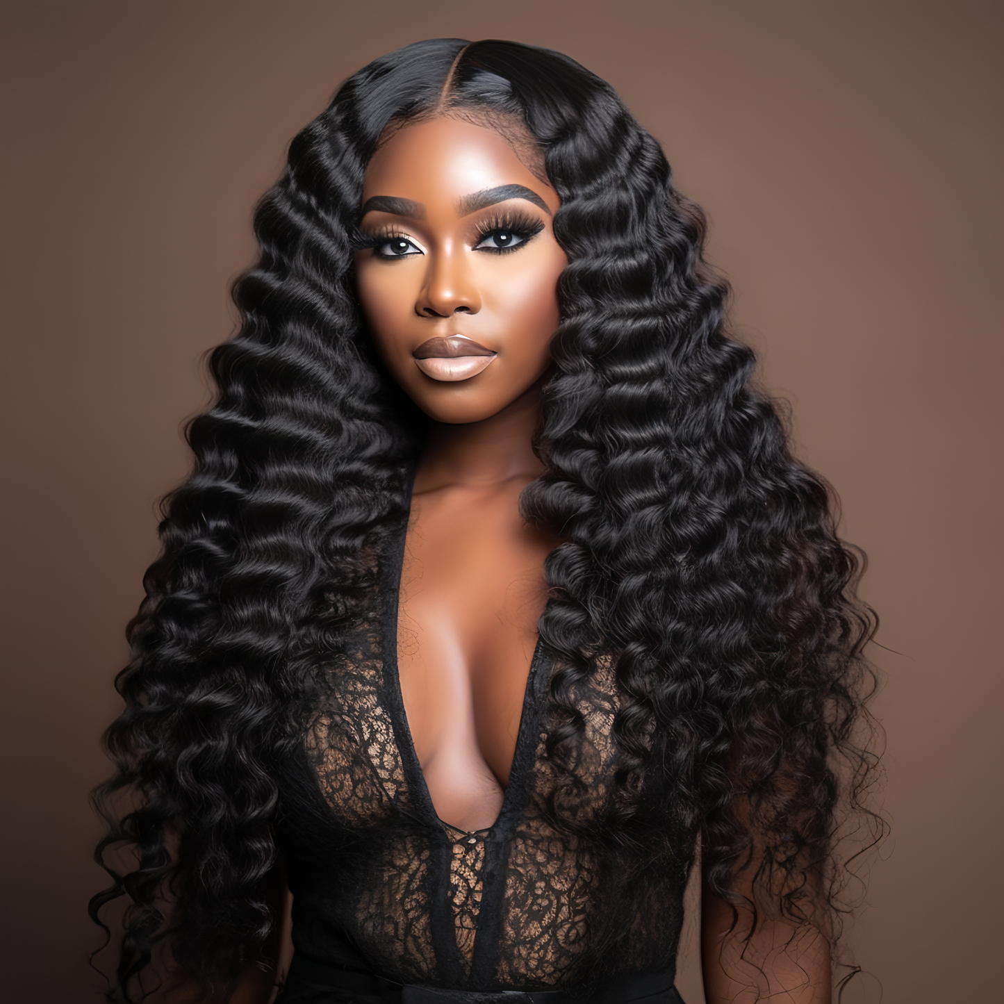 RAW HAIR DEEP WAVE WIG- HD LACE WIG