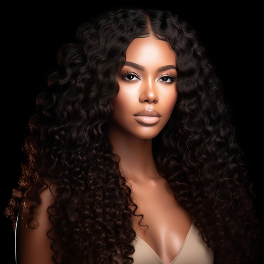 RAW HAIR SPANISH CURL WIG- HD LACE WIG