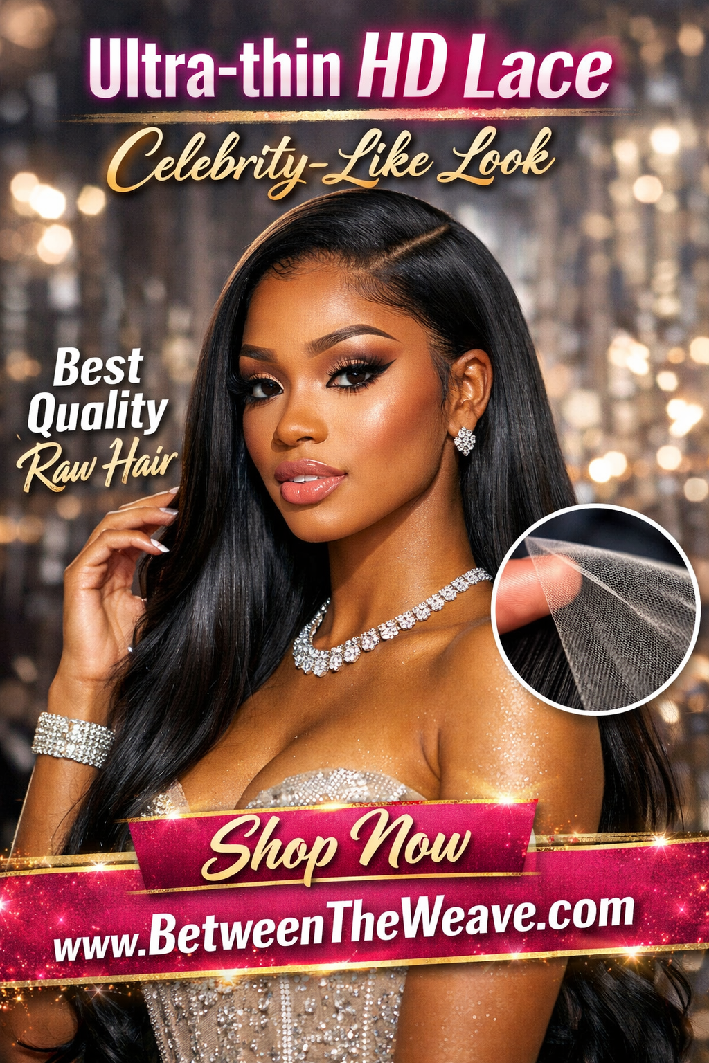 Celebrity HD Lace Raw Wig