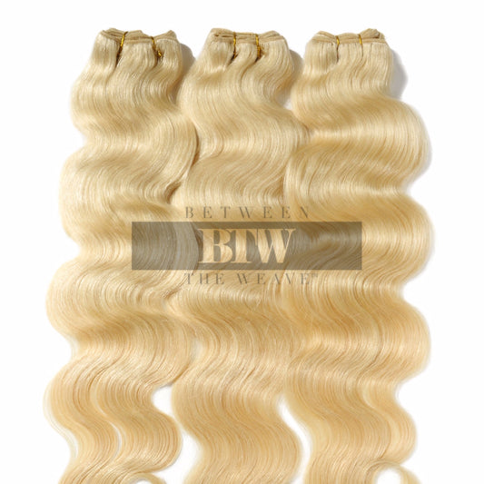 613 BLONDE - BODY WAVE- RAW HAIR