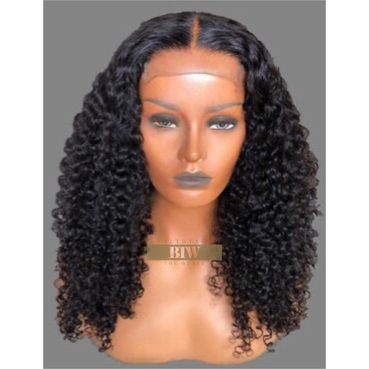 5x5 LACE CLOSURE WIG- %180 Burmese CURL 100% virgin Hair